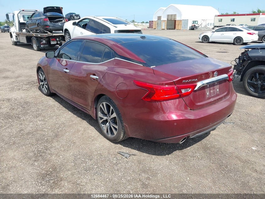 Vin: 1n4aa6ap8gc444001, lot: 3088803, nissan maxima platinum/sl/sr/sv 20163