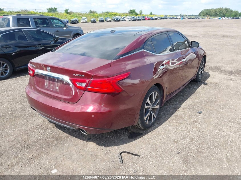 Vin: 1n4aa6ap8gc444001, lot: 3088803, nissan maxima platinum/sl/sr/sv 20164
