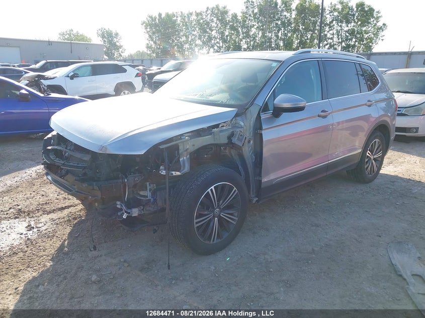 Vin: 3vv4b7ax0km166391, lot: 3088807, volkswagen tiguan highline 20192