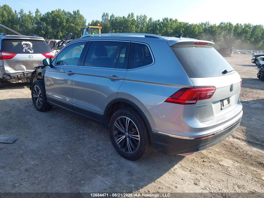 Vin: 3vv4b7ax0km166391, lot: 3088807, volkswagen tiguan highline 20193