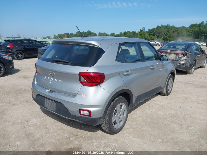 Vin: kmhrb8a34pu223570, lot: 3088826, hyundai venue se 20234