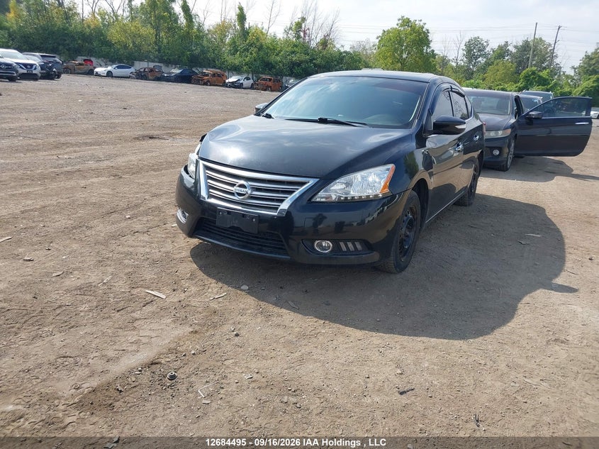 2015 Nissan Sentra, Front, IAAI, VIN 3N1AB7AP3FL632069 — photo 2