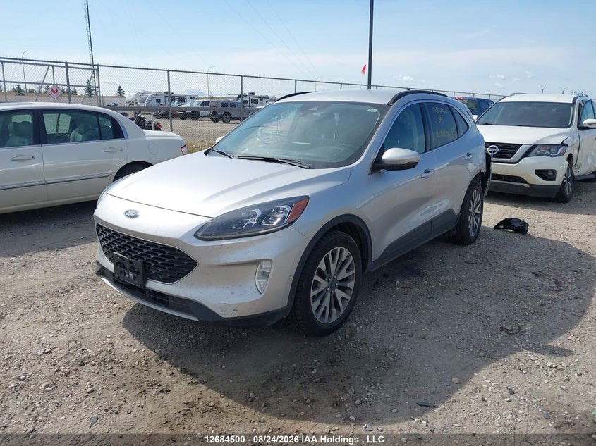 2020 Ford Escape, Left Rear, IAAI, VIN 1FMCU9DZ9LUB82823 — photo 2