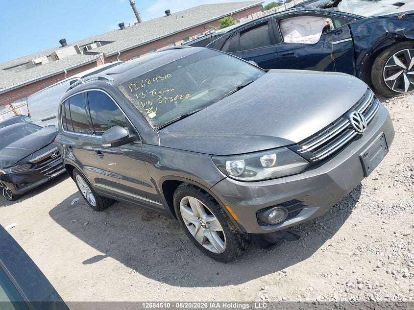 Vin: wvgjv3ax9dw593620, lot: 3088846, volkswagen tiguan s/se/sel 2013 img_1
