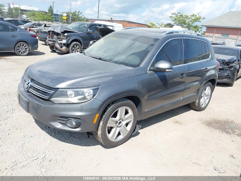 Vin: wvgjv3ax9dw593620, lot: 3088846, volkswagen tiguan s/se/sel 20132