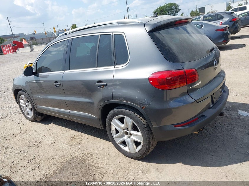 Vin: wvgjv3ax9dw593620, lot: 3088846, volkswagen tiguan s/se/sel 20133