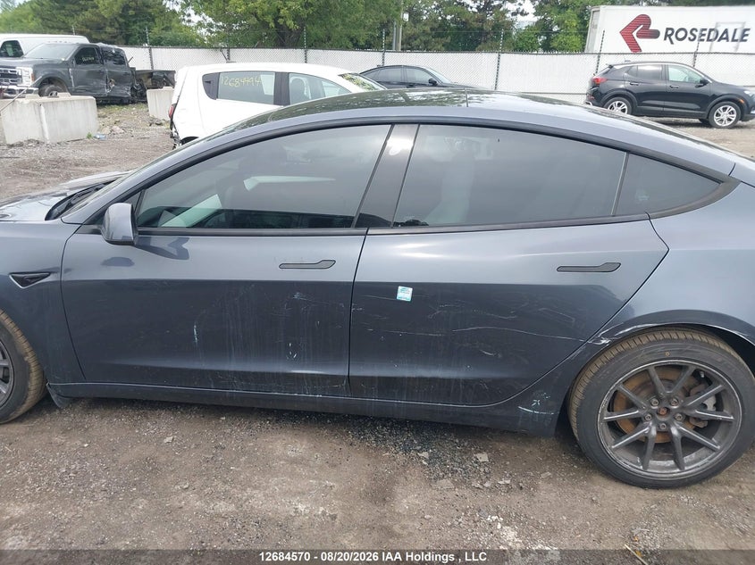 2022 TESLA MODEL 3 SEDAN ELECTRIC