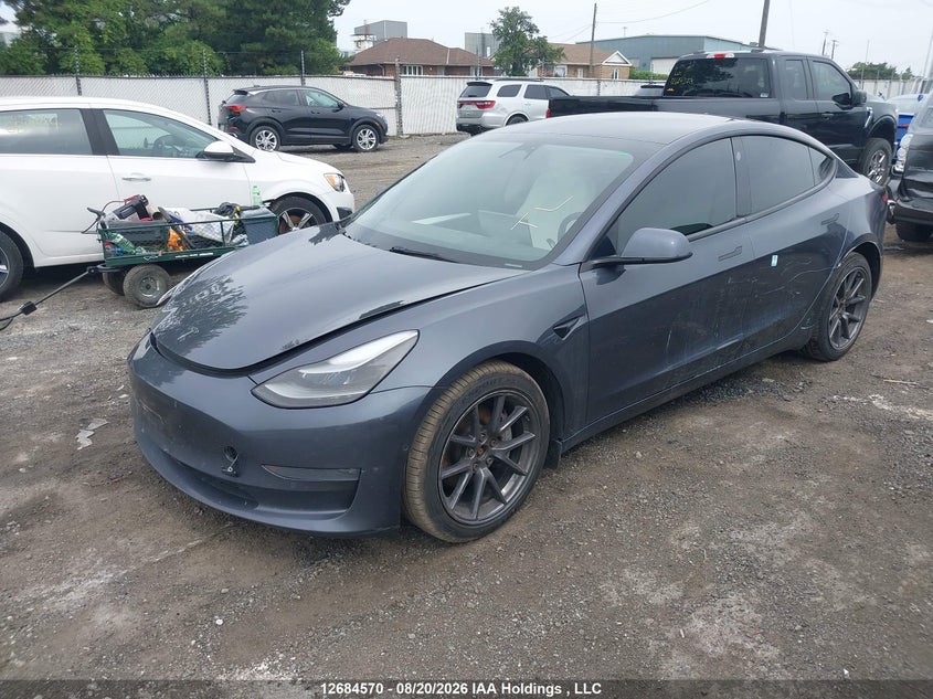 2022 TESLA MODEL 3 SEDAN ELECTRIC