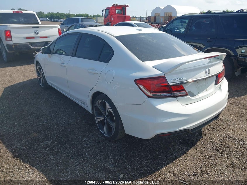 Vin: 2hgfb6e5xfh201180, lot: 3088921, honda civic si si 20153