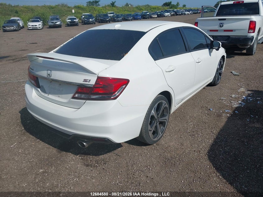Vin: 2hgfb6e5xfh201180, lot: 3088921, honda civic si si 20154