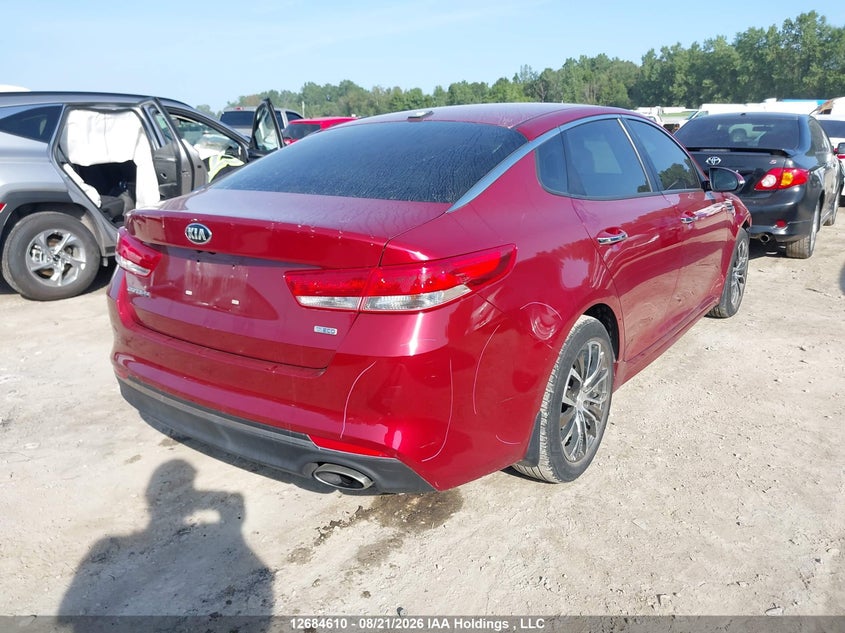 Vin: 5xxgt4l14gg083913, lot: 3088953, kia optima lx 20164