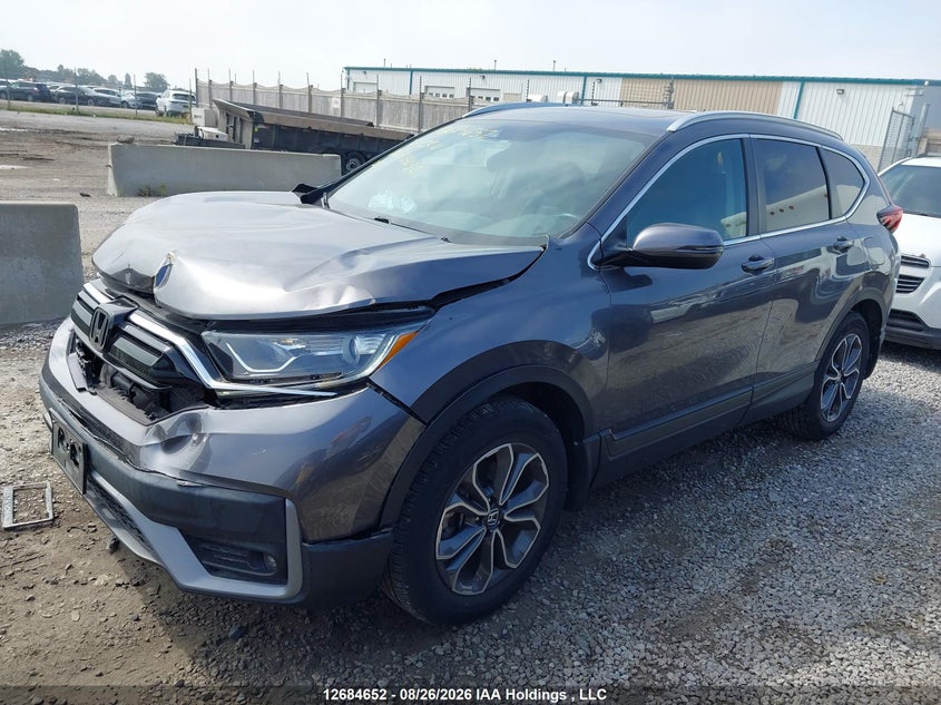 Vin: 2hkrw2h88mh234052, lot: 3088995, honda cr-v ex-l 20212