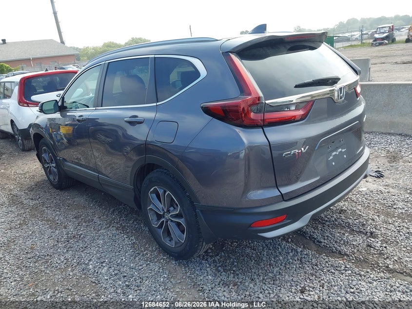 Vin: 2hkrw2h88mh234052, lot: 3088995, honda cr-v ex-l 20213
