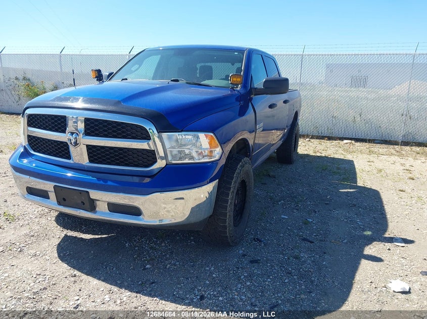 2019 RAM 1500, Repossession, IAAI, VIN 1C6RR7ST0KS641712 — photo 2