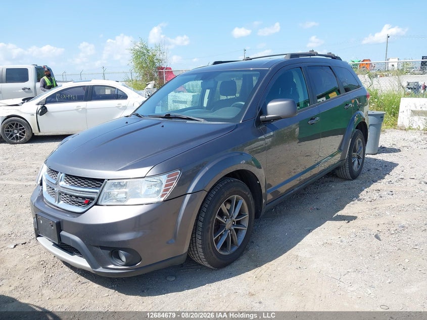 2015 Dodge Journey Sxt/Limited, Удар спереди, IAAI, VIN 3C4PDCCG7FT669780 — фото 2