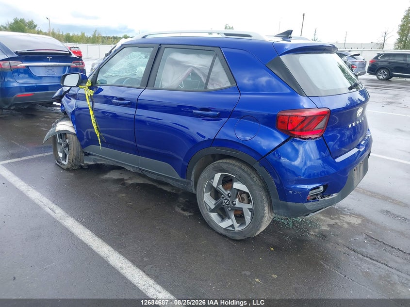 Vin: kmhrc8a31nu191168, lot: 3089030, hyundai venue 20223