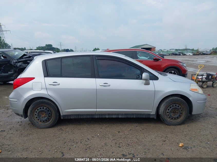 2009 NISSAN VERSA HATCHBACK 1.8L I-4 DOHC, VVT, 122HP