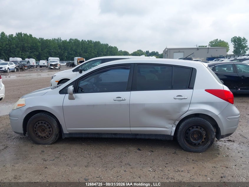 2009 NISSAN VERSA HATCHBACK 1.8L I-4 DOHC, VVT, 122HP