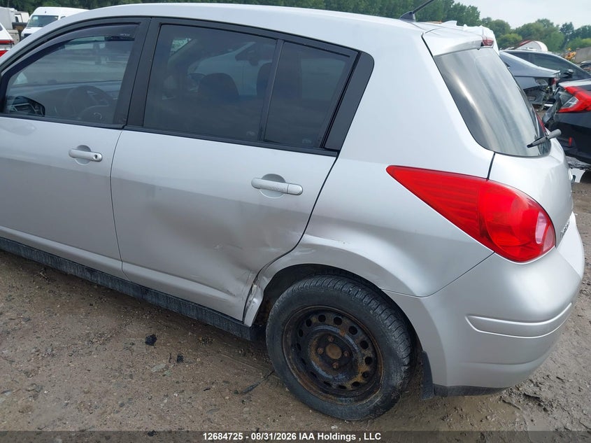 2009 NISSAN VERSA HATCHBACK 1.8L I-4 DOHC, VVT, 122HP