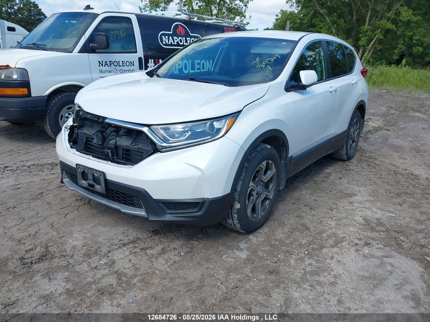 2019 Honda CR-V, Удар спереди, IAAI, VIN 2HKRW2H22KH150348 — фото 2