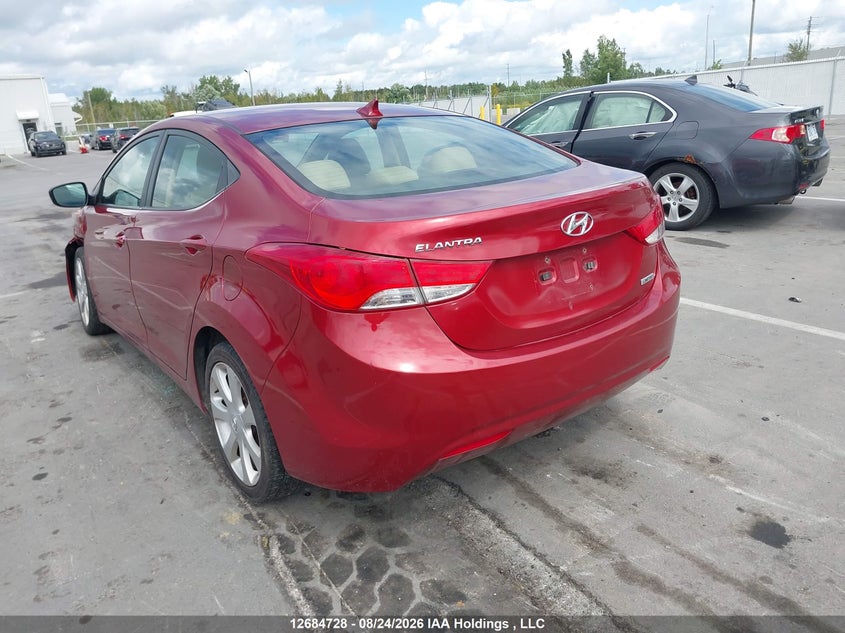 Vin: 5npdh4ae9ch110385, lot: 3089071, hyundai elantra 20123