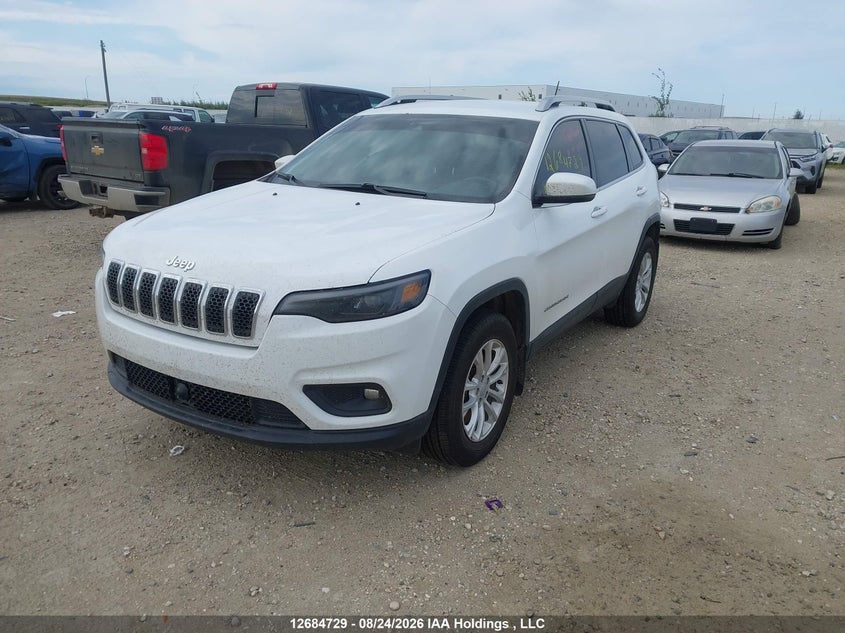 2021 Jeep Cherokee, Theft Recovery, IAAI, VIN 1C4PJMCB3MD197633 — photo 2