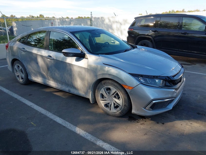 Vin: 2hgfc2f50lh033727, lot: 3089080, honda civic lx 20201