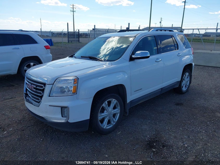 2017 GMC Terrain, Rear, IAAI, VIN 2GKFLUE38H6261590 — photo 2