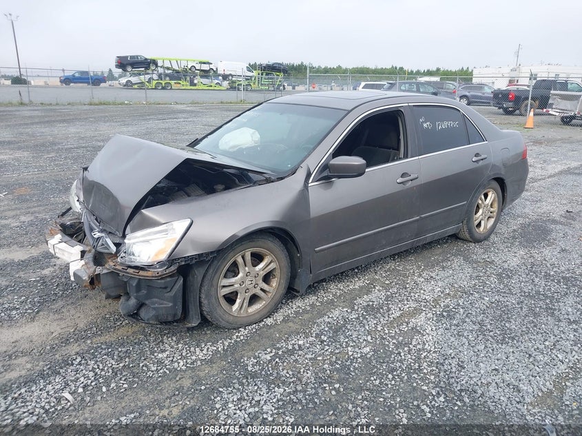 2007 Honda Accord, Front, IAAI, VIN 1HGCM56757A811723 — photo 2