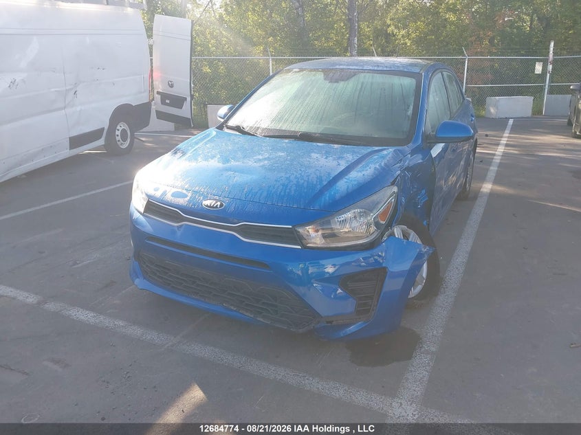 Vin: 3kpa25ad9me364895, lot: 3089117, kia rio 20212