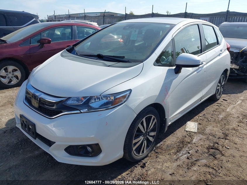Vin: 3hggk5h75km102600, lot: 3089120, honda fit ex 20192