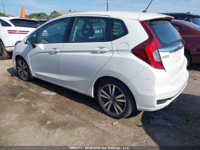 Vin: 3hggk5h75km102600, lot: 3089120, honda fit ex 20193