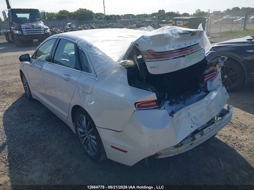Vin: 3ln6l5d92hr601859, lot: 3089122, lincoln mkz select 20173
