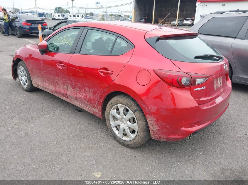 Vin: 3mzbn1k7xjm235186, lot: 3089124, mazda mazda3 gx 20183