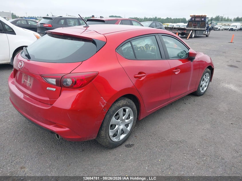 Vin: 3mzbn1k7xjm235186, lot: 3089124, mazda mazda3 gx 20184
