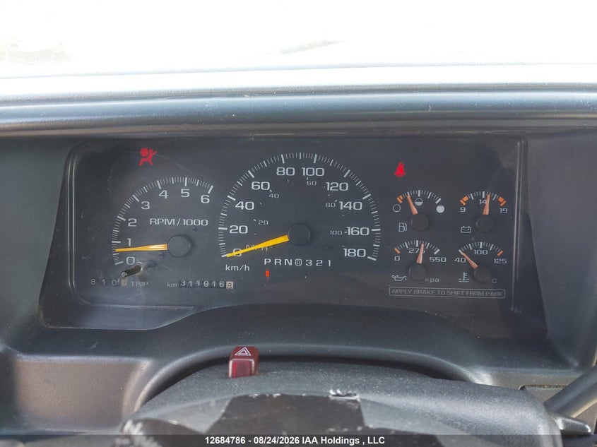 1998 CHEVROLET GMT-400 COUPE 5.7L V-8 255HP