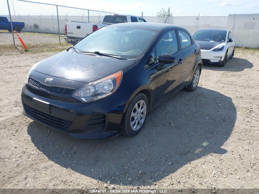 2017 Kia Rio, Удар сзади, IAAI, VIN KNADM5A32H6058547 — фото 2