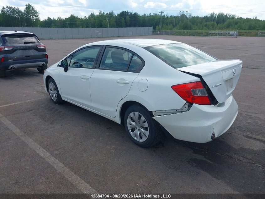 Vin: 2hgfb2f4xch056751, lot: 3089137, honda civic lx 20123