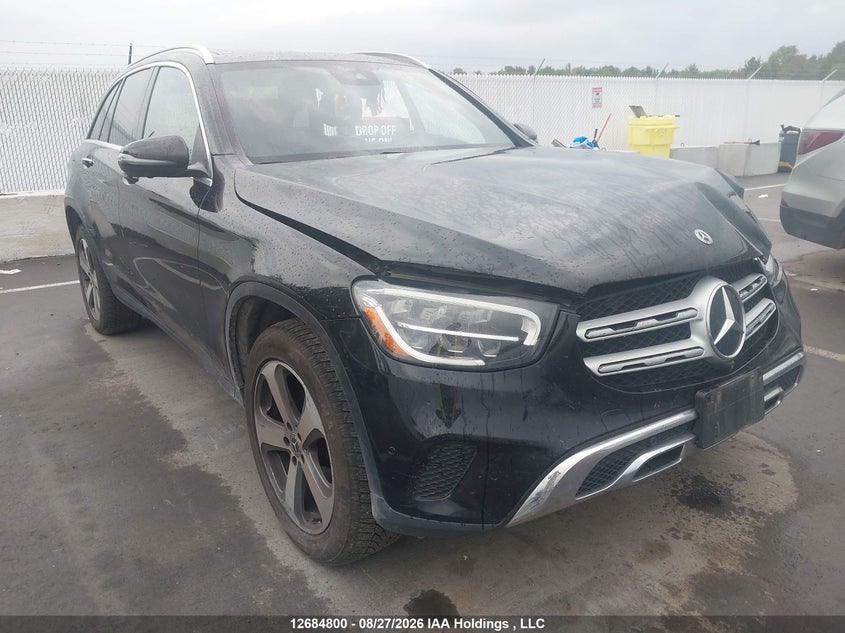 2022 Mercedes-Benz Glc 300 4Matic, Left Side, IAAI, VIN W1N0G8EB6NV333519