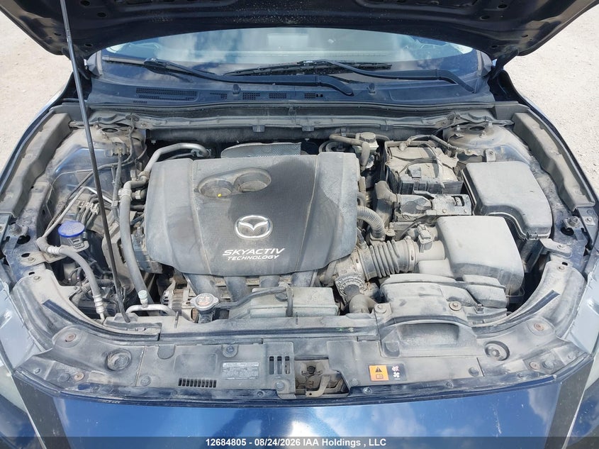 2015 MAZDA 3 SEDAN 2.0L I-4 DI, DOHC, VVT, 155HP