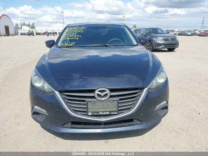 2015 MAZDA 3 SEDAN 2.0L I-4 DI, DOHC, VVT, 155HP