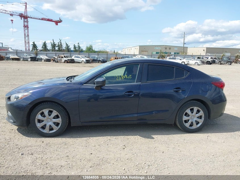 2015 MAZDA 3 SEDAN 2.0L I-4 DI, DOHC, VVT, 155HP