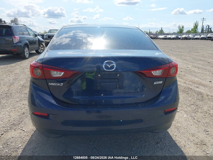 2015 MAZDA 3 SEDAN 2.0L I-4 DI, DOHC, VVT, 155HP