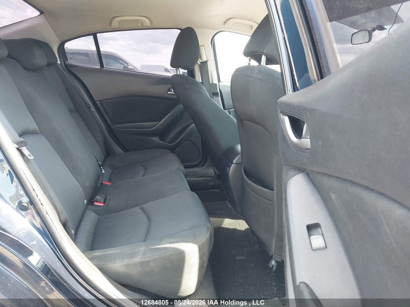 2015 MAZDA 3 SEDAN 2.0L I-4 DI, DOHC, VVT, 155HP