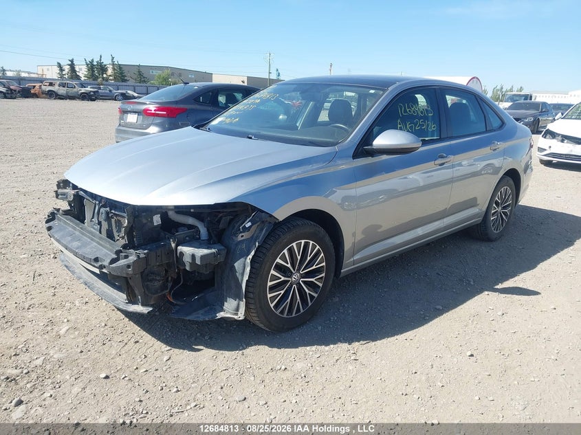 2019 Volkswagen Jetta, Удар спереду, IAAI, VIN 3VWE57BUXKM214815 — фото 2