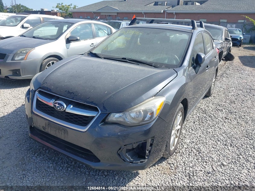 2014 Subaru Impreza, Front, IAAI, VIN JF1GPAC67E8249748 — photo 2