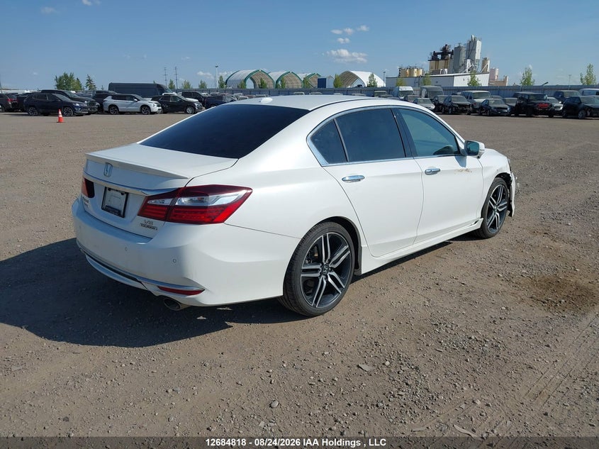Vin: 1hgcr3f96ha801257, lot: 3089161, honda accord touring v6 20174