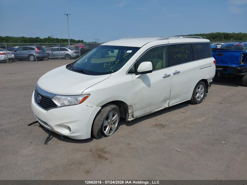2013 Nissan Quest 3.5 S, Подвеска, IAAI, VIN JN8AE2KP6D9063198 — фото 2