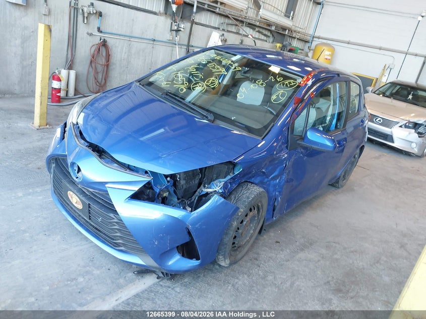 Vin: vnkktud33ka105910, lot: 3089207, toyota yaris le 20192