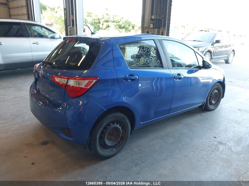 Vin: vnkktud33ka105910, lot: 3089207, toyota yaris le 20194